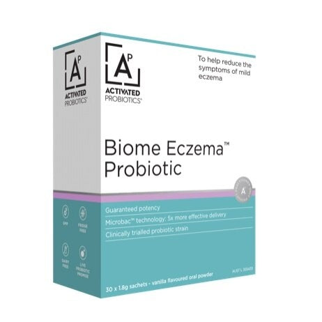 Biome Eczema Probiotic 30s, Vanilla