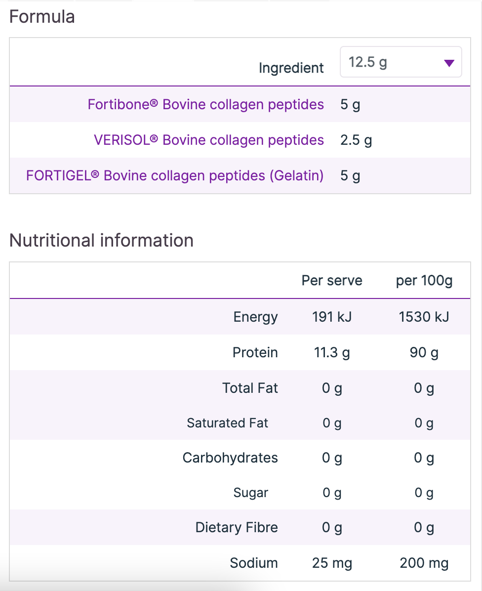 Whole Body Collagen Oral Powder 375g