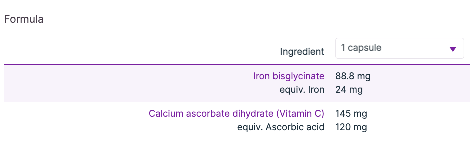 Iron 30c