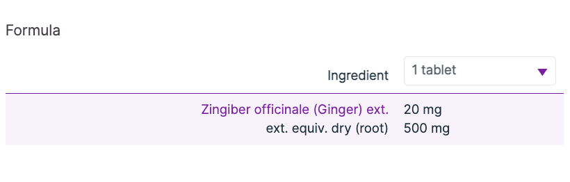 Chewable Ginger 60t