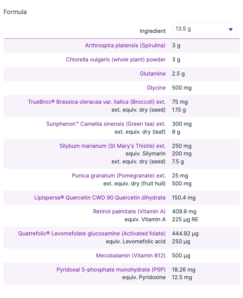 DetoxClear Berry 378g, Berry