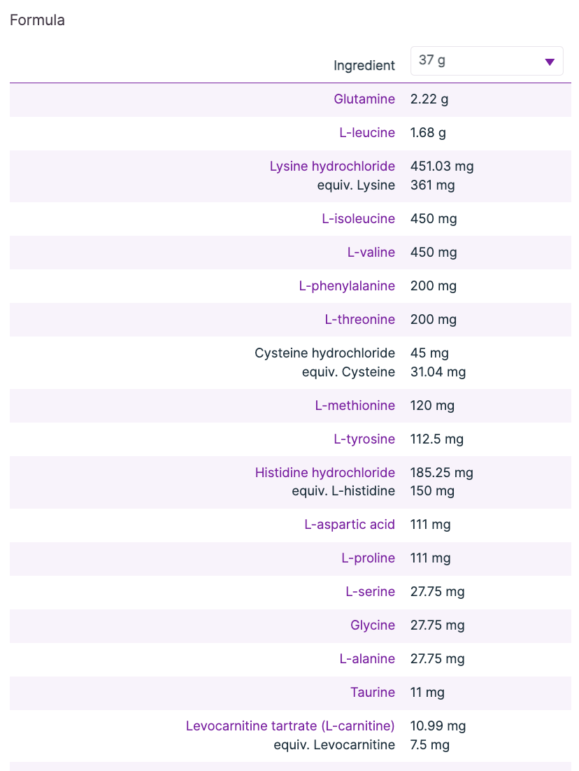 ElementAll Diet Vanilla Coconut Powder 740g