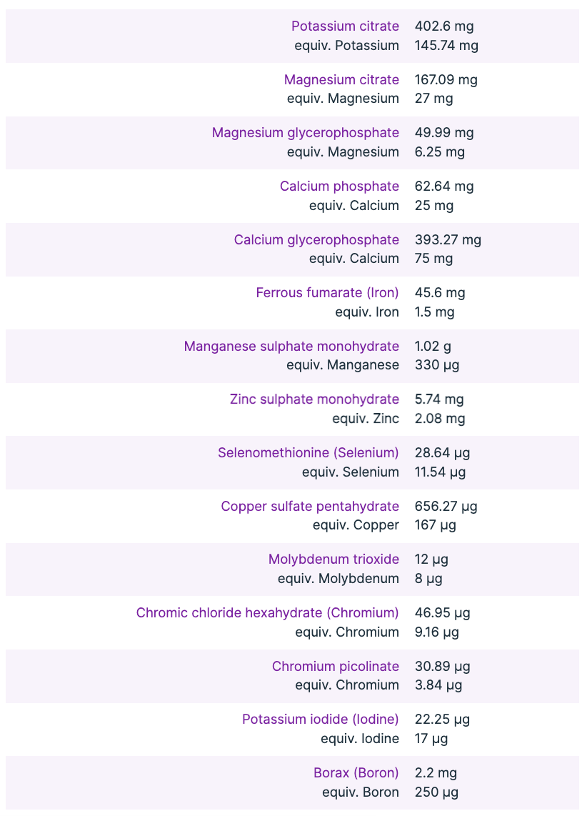 ElementAll Diet Vanilla Coconut Powder 740g