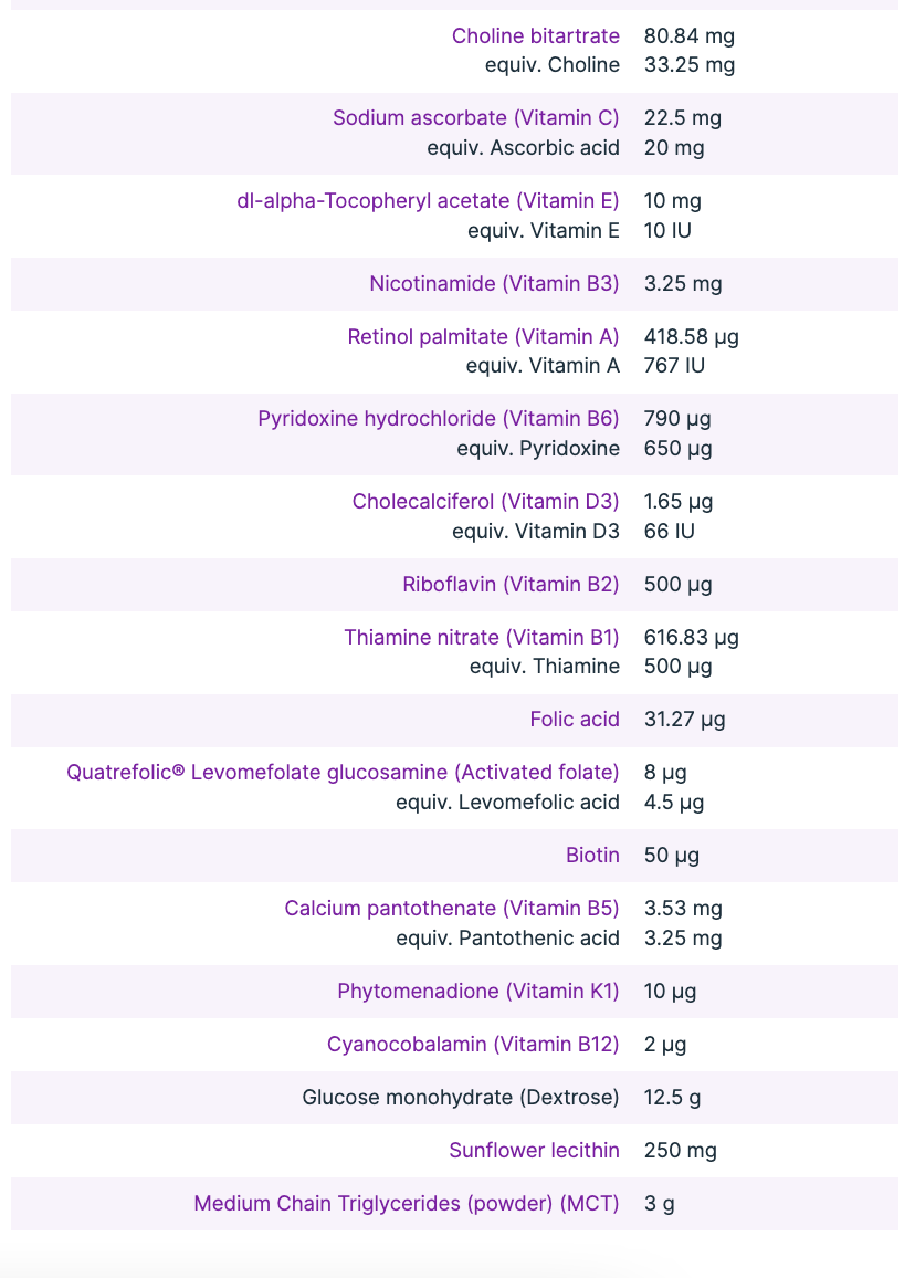 ElementAll Diet Vanilla Coconut Powder 740g