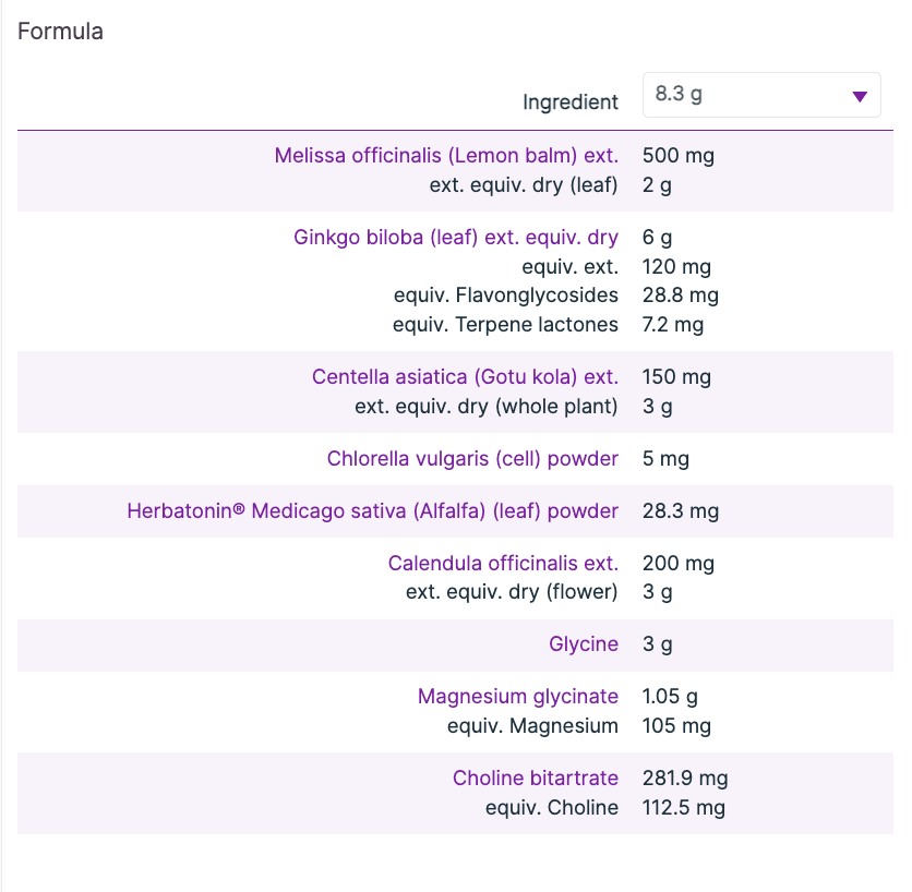 G-Lymph Clear 249g, Berry & Ginger