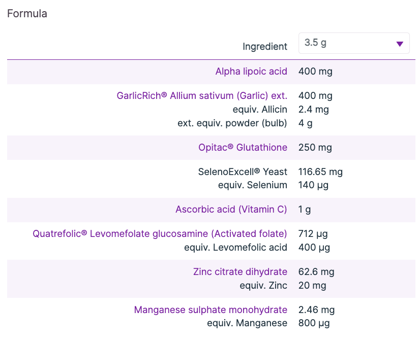HM-Clear 49g, Pineapple