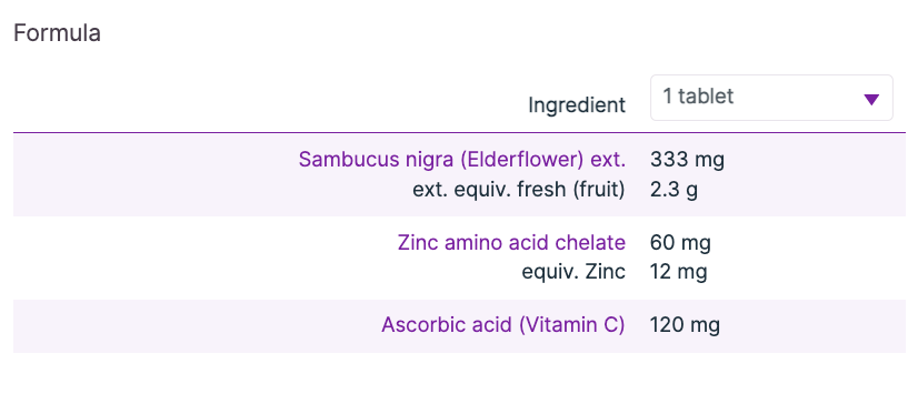 Elderberry Viral Protect 60t
