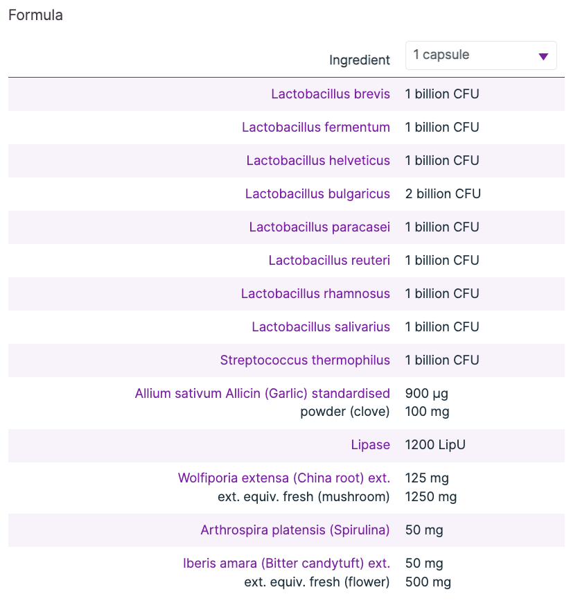 SIBO Balance 60vc