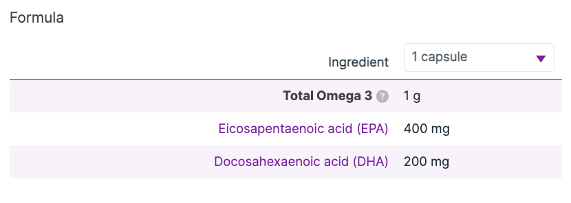 Omega Vital Pure Omega 3 Concentrate