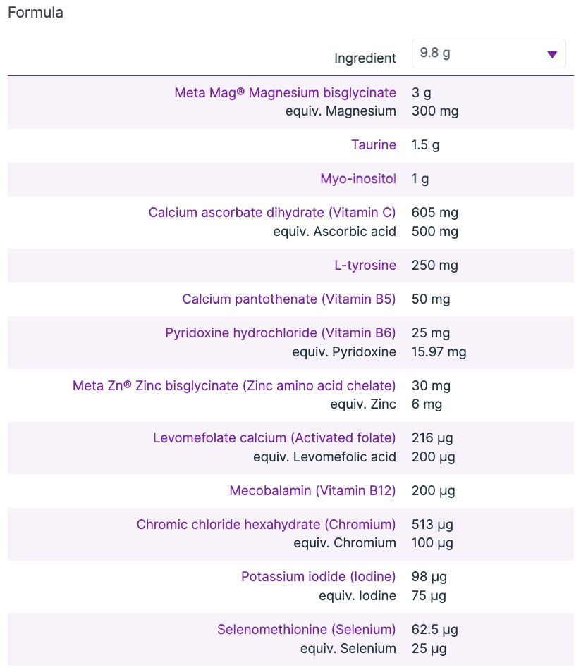 FemmeX 275g, Tropical (Previously 252g, Lemon Lime)