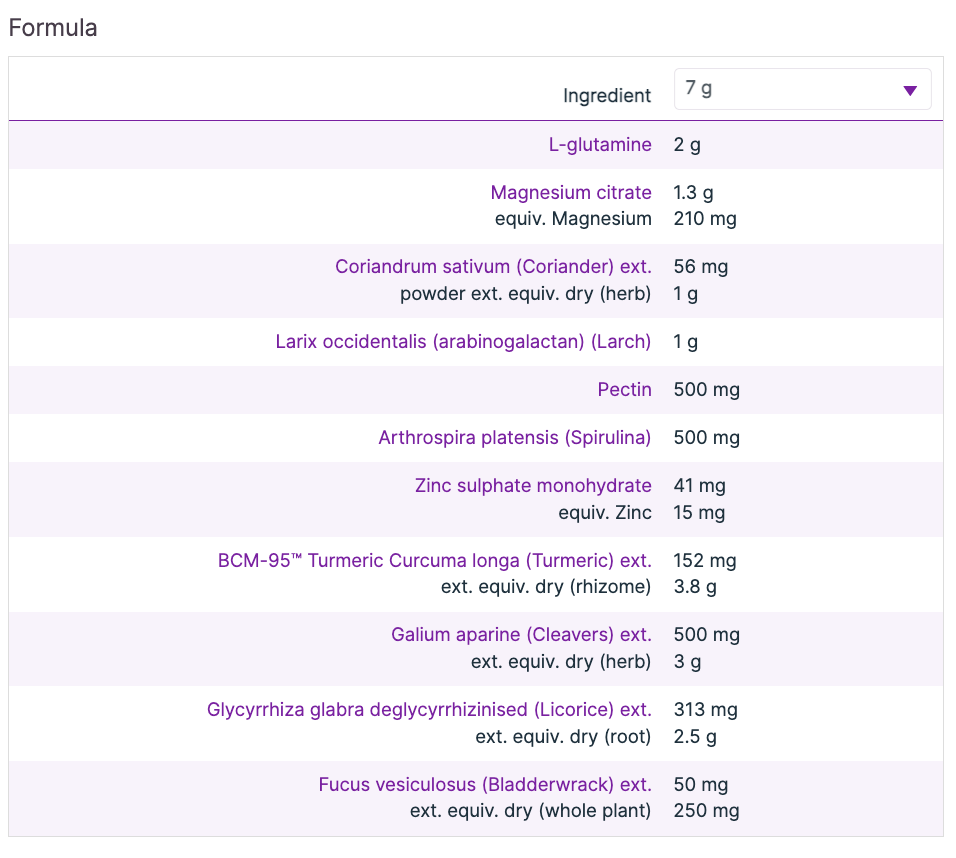 G-Tox Express 200g, Tropical
