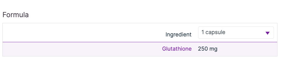 Glutathione 30c