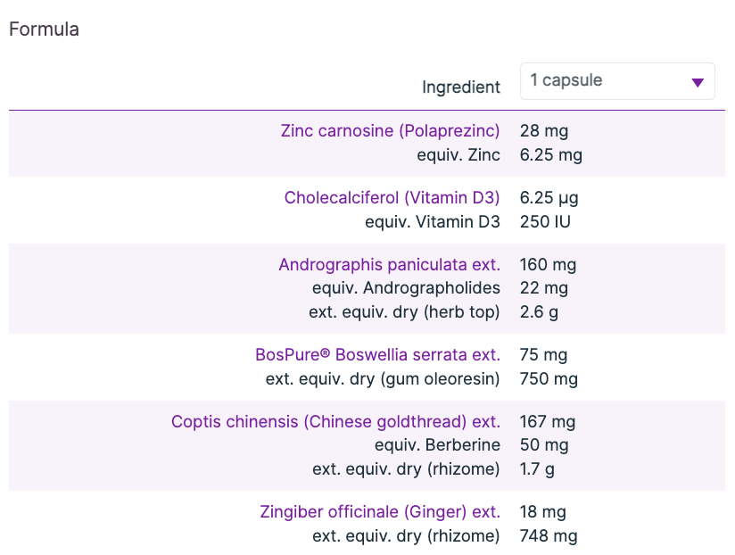 Gut InflamX 60c