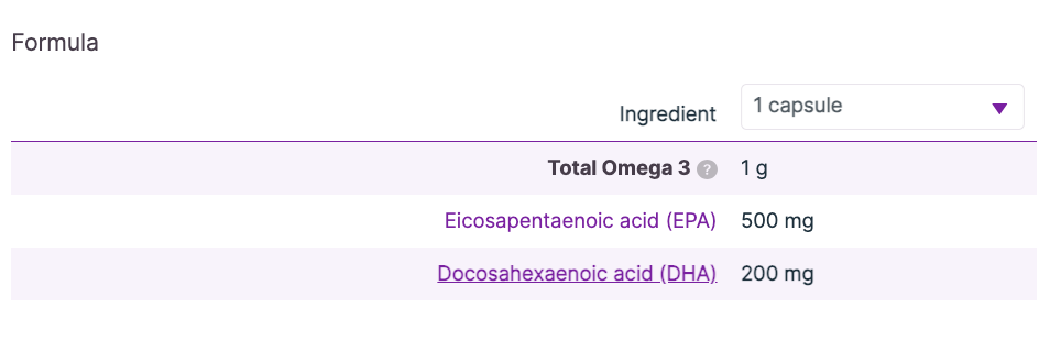 MetaPure EPA/DHA (Changing to OmegaGenics High Strength EPA/DHA Fish Oil)