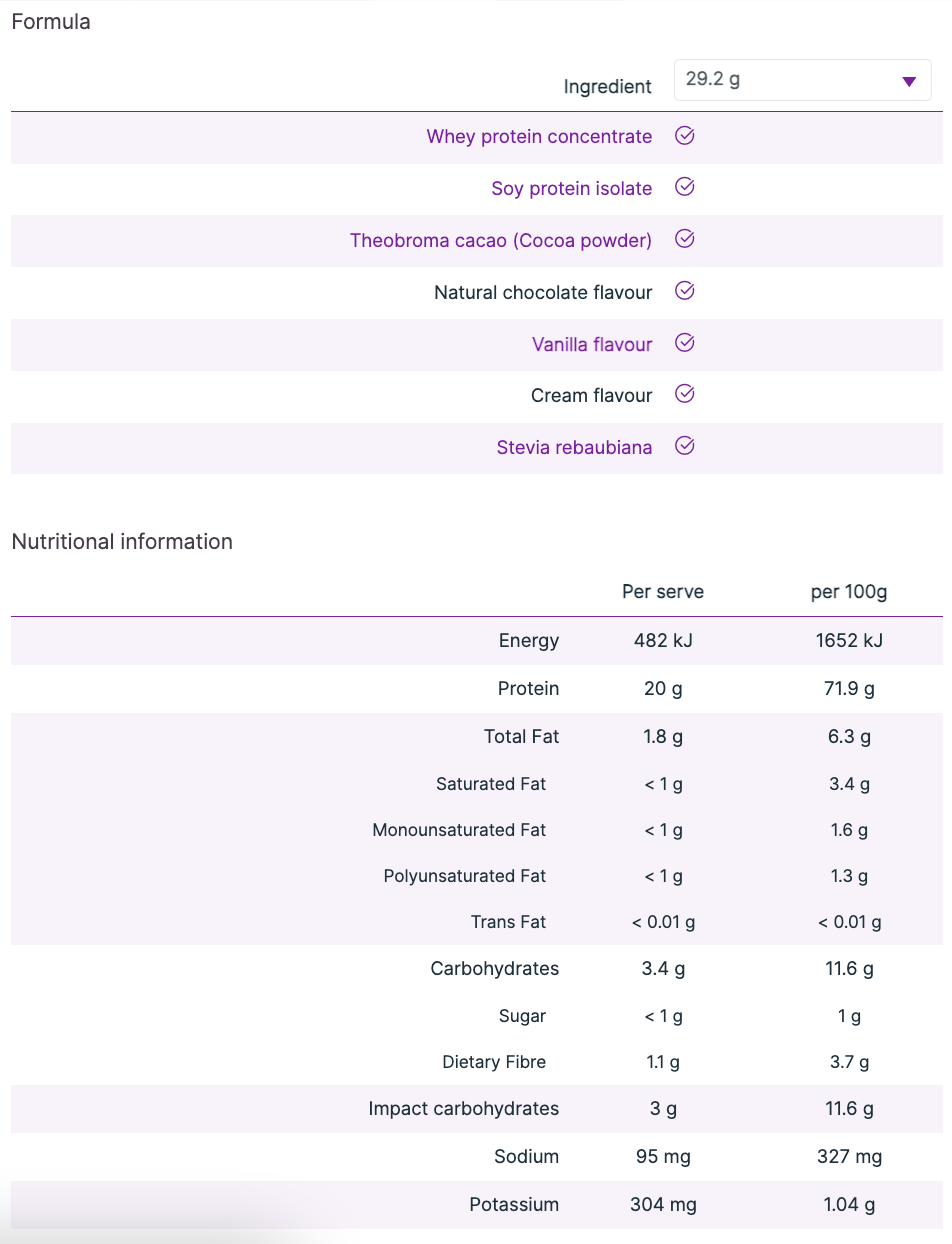 SHAKE IT 584g, Chocolate
