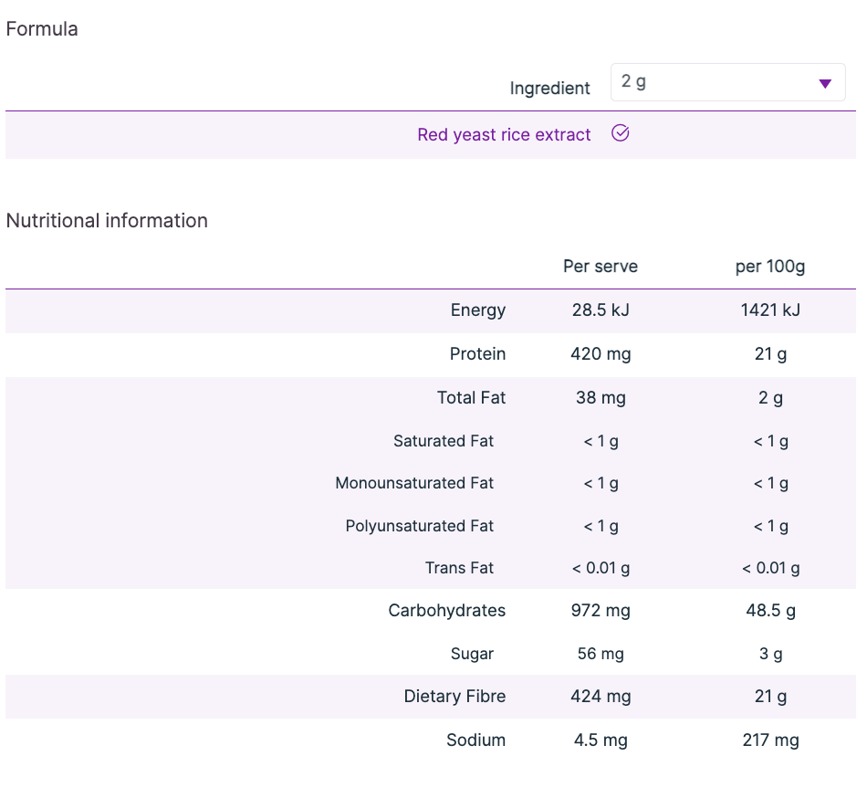 Lipoplex Powder 120g
