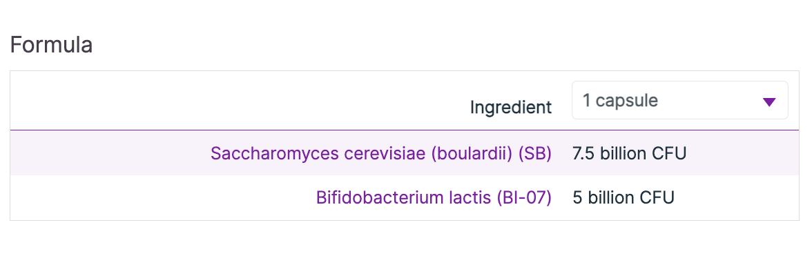 Ultra Flora SB Dysbiosis 60c