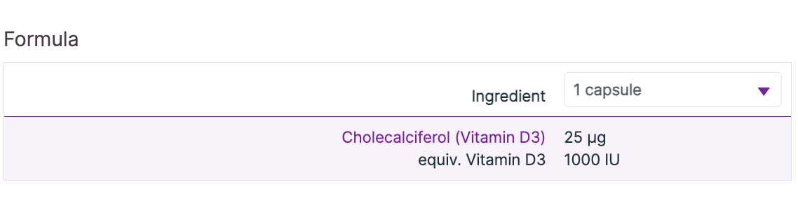 Vitamin D3 1000IU