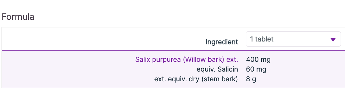 Willow Bark 60t