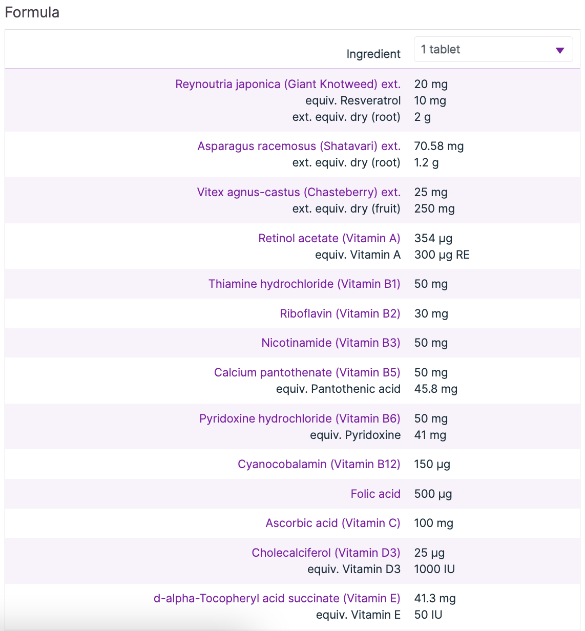 Vital Woman 60t