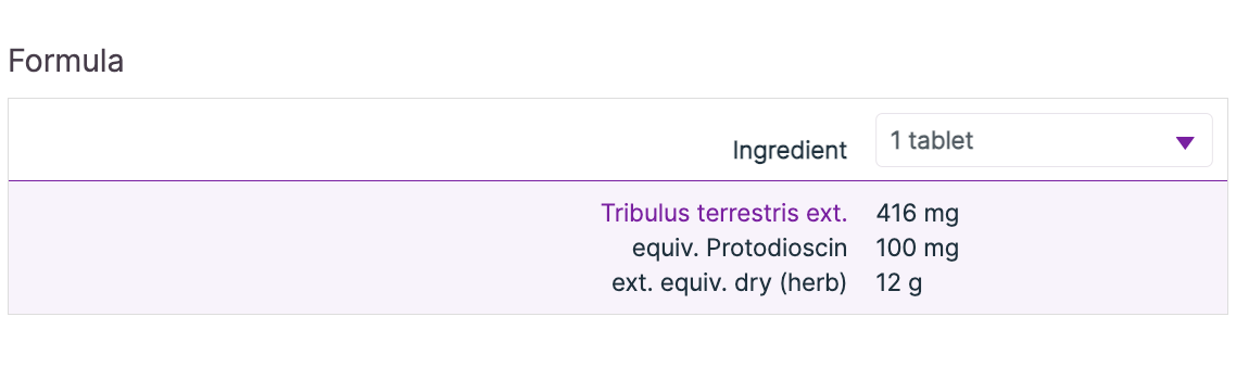 Tribulus Forte 60t