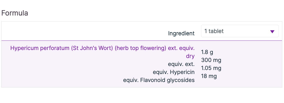 St John's Wort 60t
