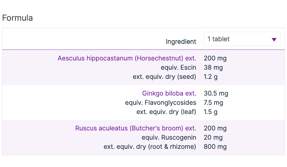 Horsechestnut Complex 60t