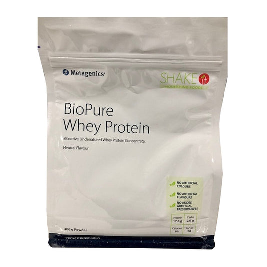 BioPure Whey Protein 466g, Neutral Flavour