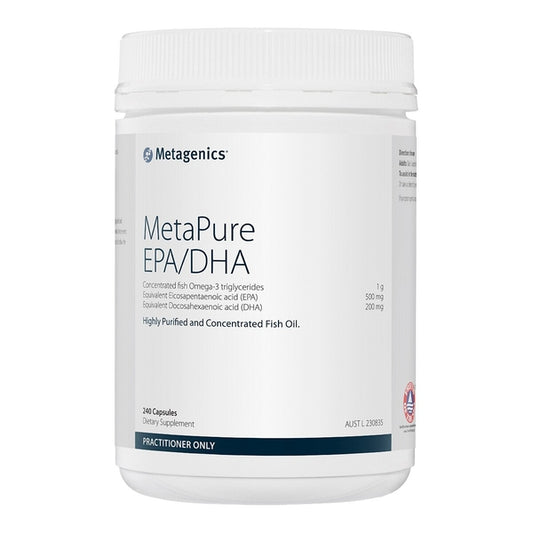 MetaPure EPA/DHA (Changing to OmegaGenics High Strength EPA/DHA Fish Oil)