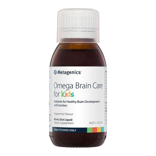 Omega Brain Care for Kids 90mL, Peppermint