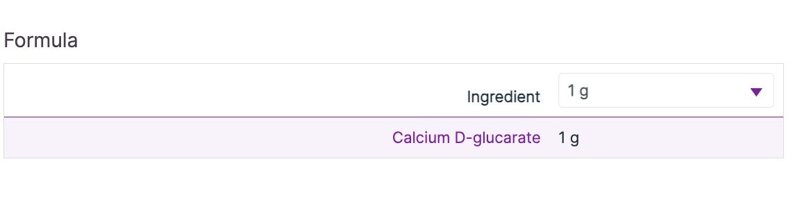 Cal-D Glucarate Powder 50g